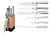 Berlinger Haus Eternal Collection 7 részes rozsdamentes acél késkészlet bambusz késtartó állvánnyal BH-2804