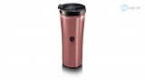 Berlinger Haus I-Rose Collection rozsdamentes acél kávés bögre, 500 ml, pink metál BH-6409