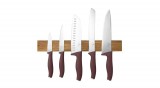 Berlinger Haus - Leonardo Collection Berlinger Haus Leonardo Collection 6 részes rozsdamentes acél késkészlet akácfa mágneses fali tartóval