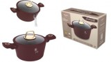 Berlinger Haus Leonardo Collection magas lábas titán bevonattal, fedővel 24 cm BH-8041