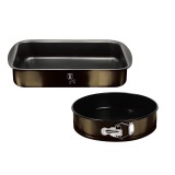 Berlinger Haus LP-KL-119P Sütőforma készlet 2 darabos - Fényes fekete (LP-KL-119P)