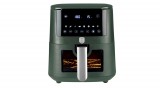 Berlinger Haus - Matte Green Collection Berlinger Haus Matte Green Collection Air Fryer digitális forró levegős sütő átlátszó ablakkal, 8 L