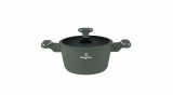 Berlinger Haus Matte Green Collection magas lábas titán bevonattal, fedővel 28 cm BH-8202