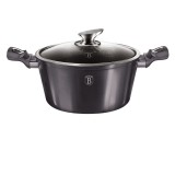 Berlinger Haus Metallic Carbon Collection lábas fedővel 30 cm BH-6924