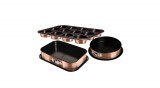 Berlinger Haus - Metallic Rosegold Line Berlinger Haus Metallic Rosegold Line 3 részes tortaforma készlet titán bevonattal, metál külső bevonattal