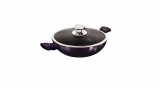 Berlinger Haus - Purple Eclipse Collection Berlinger Haus Purple Eclipse Collection wok titán bevonattal, fedővel, 30 cm