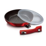 Berlinger Haus serpenyő levehető nyéllel 24cm piros (BH/1945) (BH/1945)