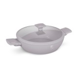 Berlinger Haus Taupe Collection alacsony lábas fedővel 3,8 L 28 cm BH-8098