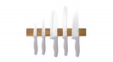 Berlinger Haus -Taupe Collection Berlinger Haus Taupe Collection 6 részes rozsdamentes acél késkészlet akácfa mágneses fali tartóval