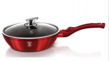 Berlinger HausMetallic Line Burgundy Edition serpenyő fedővel 24 cm BH-1259N