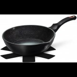 BerlingerHaus Black Rose Collection Márvány bevonatos mély serpenyő, 24 cm (BH-6184)