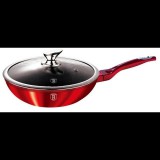 BerlingerHaus serpenyő fedővel 28 cm Burgundy Metallic Line (BH-1265)