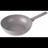 BerlingerHaus Taupe Collection Titán bevonatos wok serpenyő, 28 cm (BH-8093)