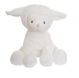 Berta Bárány, fehér nagy 27 cm plüss (Cutie Heads - Fresh Kid 3335)