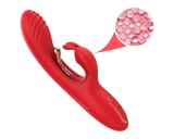 Bestoy - G-pont és csiklóizgató vibrátor (piros)