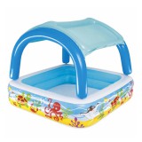 Bestway: Beach Buddy™ pancsoló medence napvédő tetővel 140 x 140 x 114 cm