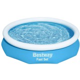 Bestway: Fast Set felfújható peremű medence 305x66cm