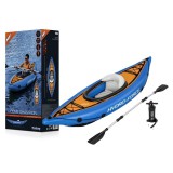Bestway Hydro-Force felfújható kajak evezővel és pumpával – 275 × 81 cm