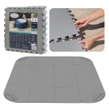 Bestway Lay-Z-Spa habszivacs alátét szőnyeg jakuzzihoz és medencéhez – 196 × 196 cm