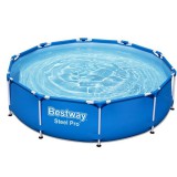 Bestway: Steel Pro fémvázas kör alakú medence 305x76cm