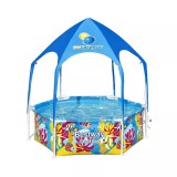 Bestway Steel Pro játszómedence UV szűrős napernyővel 183 cm x 51 cm