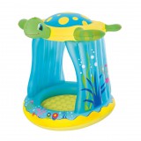 Bestway Teknős-Napellenzős-Felfújható Játszómedence 109 x 96 x 104cm