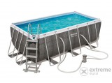 Bestway Thassos szögletes fémvázas medence szett 412x201x122 cm