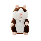 Beszélő hörcsög, interaktív játék, plüss hörcsög játék