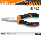 Beta 1008BM prémium hosszított laposfogó 160 mm - szerszám