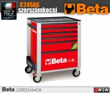 Beta 6 fiókos szerszámkocsi borulságátlóval - szerszám