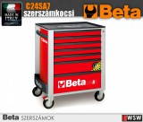 Beta 7 fiókos szerszámkocsi borulságátlóval - szerszám