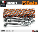 Beta szerszám - 12 részes hajlított csillagkulcs készlet