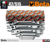 Beta szerszám - 15 részes csillag-villáskulcs készlet