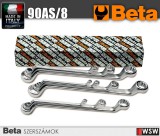 Beta szerszám - 8 részes hajlított csillagkulcs készlet