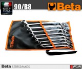 Beta szerszám - 8 részes hajlított csillagkulcs készlet műanyag tasakban