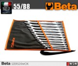 Beta szerszám - 8 részes villáskulcs készlet műanyag tasakban