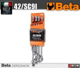 Beta szerszám - 9 részes csillag-villáskulcs készlet, kompakt tartóval