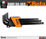 Beta szerszám - Hajlított gömbfejű 9 db-os imbuszkulcs készlet - hosszított