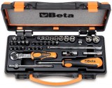 Beta szerszámok - 11 hatlapú dugókulcs, 20 csavarhúzóbetét és 8 tartozék fémdobozban_900_C11