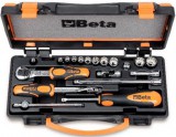 Beta szerszámok - 11 tizenkétszögű dugókulcs és 8 tartozék fémdobozban_900MB_C19