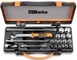 Beta szerszámok - 16 dugókulcs és 5 tartozék fémdobozban_6910A_C16