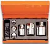 Beta szerszámok - 6 adapter dugókulcsokhoz fémdobozban_902R_C6