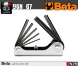 Beta szerszámok - 7 darabos hajlított imbuszkulcs készlet_96N_G7