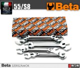 Beta szerszámok - 8 részes villáskulcs készlet