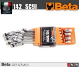 Beta szerszámok - 9 darabos csillag-villáskulcs készlet, átváltós racsnival, kompakt tartóval_142_SC9I