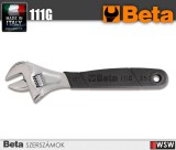 Beta szerszámok - Állítható villáskulcs, skálával,krómozott, nyéllel_111G