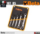 Beta szerszámok - Csuklós csillagkulcs készlet_187_B5