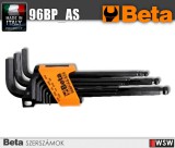 Beta szerszámok - Hajlított gömbfejű imbuszkulcs készlet, barnított_96BP_AS-SC9