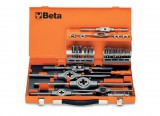 Beta szerszámok - HSS menetfúró és menetmetsző készlet, metrikus normál menet_447_C37