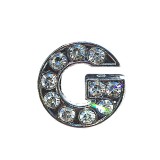 Betű a névre szóló karkötőhöz, ezüst- "G"